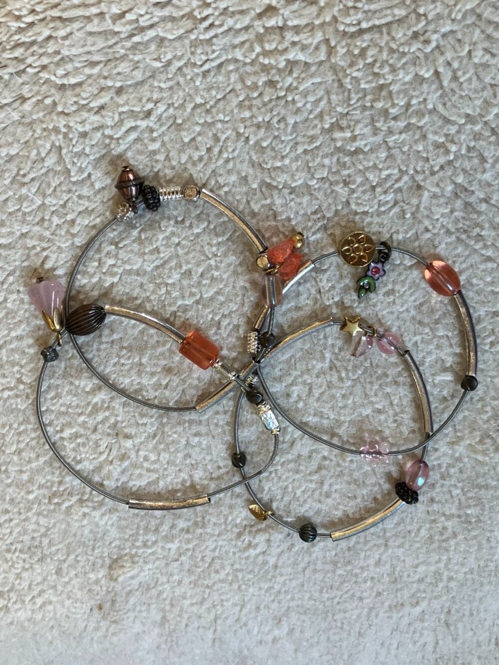 Stack Stretch Charm Bracelets - Picture 3 of 3